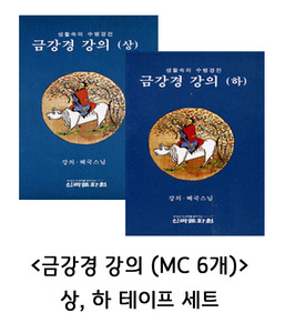 금강경 강의 (MC 12개) (상,하/테이프 세트)