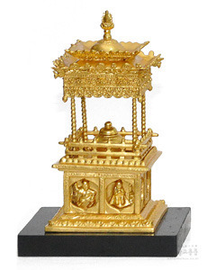 (명품) 사리함 (청동 순금개금 높이24cm) 부처님사리함 사리 부처님사리 사리친견 불교